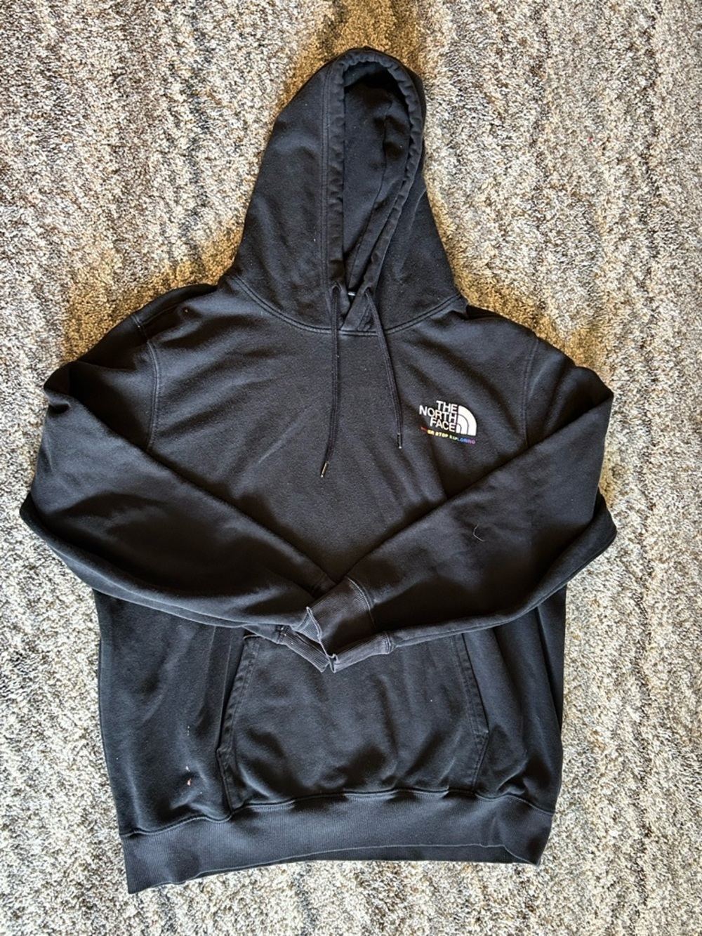 The North Face Black Pullover Hoodie Size XL
